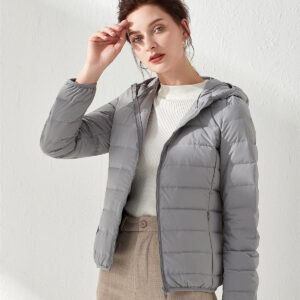 fashion new down jacket women's lightweight coat