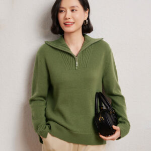 new knitwear solid color women's sweater